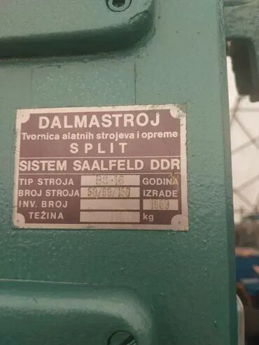 Električne bušilice: Bušilica DALMASTROJ BS16 Bušilica za precizno bušenje metala, idealna — 3