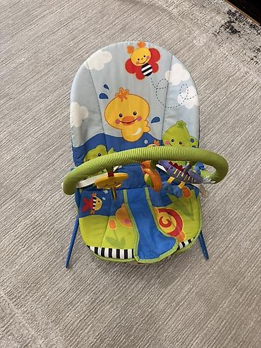 шезлог: Детский шезлонг Fisher-Price Soothe ‘n Play Bouncer - Модель — 5