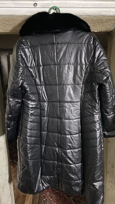 кыргыз кийимдер: Пальтолор, Кыш, Тизеден, Сыдырмалуу, 5XL (EU 50), 7XL (EU 54)