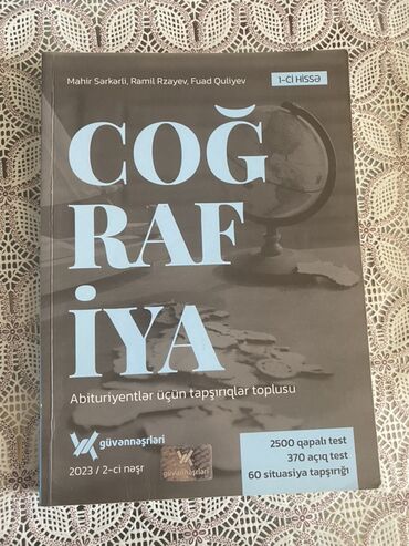 coğrafiya güvən 2024 cavabları: Cografiya guven yeni 6 manat ici temizdir