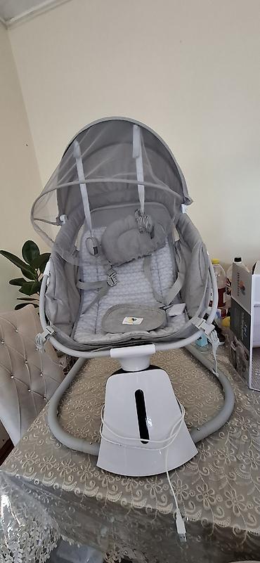 Beşiklər: Mastela 3‑in‑1 Aura Deluxe Bassinet – multifunksional beşik/swing/uşaq — 3