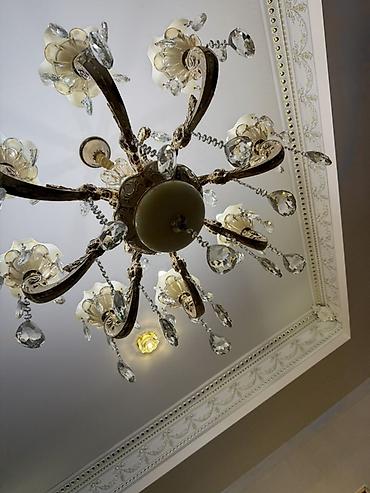 omid cilciraq: Çılçıraq, 8 lampa, Xrustal — 2