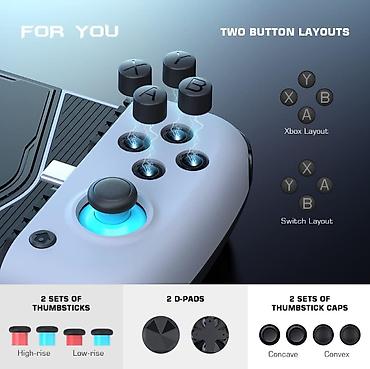 nintendo controller: GameSir X3 Type-C геймпад, мобильный игровой контроллер для — 6