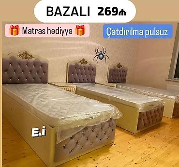 tek çarpayı: Yeni, Təknəfərlik çarpayı, Bazalı — 1