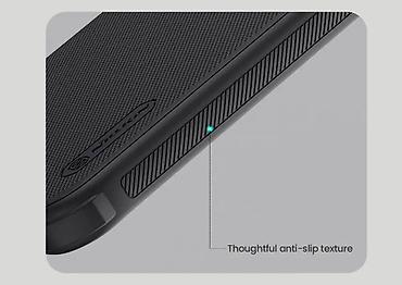 Maske i futrole za telefone: Maska Nillkin Scrub Pro za iPhone 16 Pro Max 6.9 crna. Uz brzu dostavu — 10