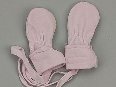 czapka ny różowa: Rękawiczki, 12 cm, stan - Dobry