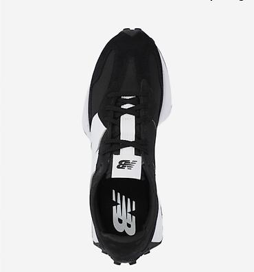 Кроссовки и спортивная обувь: Кроссовки New Balance 327, черно-белые - Дизайн в ретро-стиле с — 5