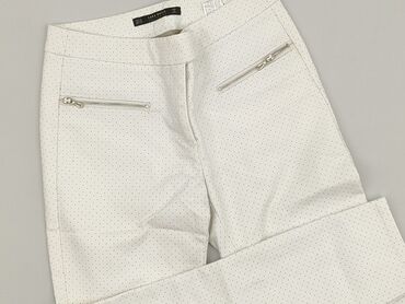 Material trousers for women, Zara, size XS (EU 34)