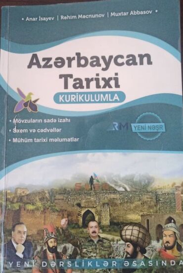 azərbaycan tarixi kurikulum pdf: Aktiv olmayan kitablarda satılır✅ Azərbaycan tarixi yeni nəşr ( ANAR