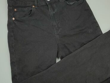 spodnie dresowe w panterkę: Jeans, H&M, 2XL (EU 44), condition - Good