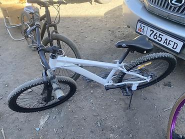 gray fixed gear: Горный велосипед 24" - Рама: метвл геометрия с заниженной верхней — 3