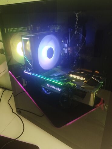 видеокарты ddr4: Компьютер, ядролор - 4, ОЭТ 16 ГБ, Оюндар үчүн, Колдонулган, Intel Core i3, AMD Radeon RX 5700 XT, SSD