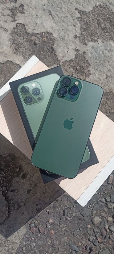 айфон 13 зеленый: IPhone 13 Pro Max, Колдонулган, 128 ГБ, Alpine Green, Заряддоочу түзүлүш, Коргоочу айнек, Кабель, 89 %