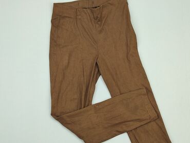 t shirty brązowy: Material trousers, S (EU 36), condition - Good