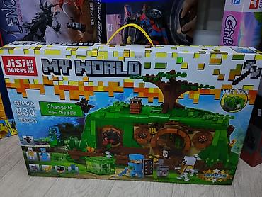 Игрушки: Конструктор JISI BRICKS “My World” (аналог в стиле Minecraft) - Набор — 1