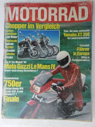 Ostalo: Casopisi motorrad o motorima 10 kom, brojevi: 14/1981,18/83 — 2