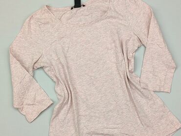 różowe bluzki z krótkim rękawem: Bluzka Damska, H&M, XS, stan - Zadowalający