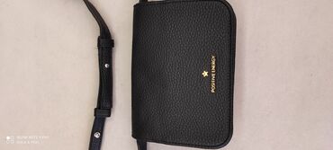 heklane torbe od pamučnih traka: Shoulder bag, Material: Leather