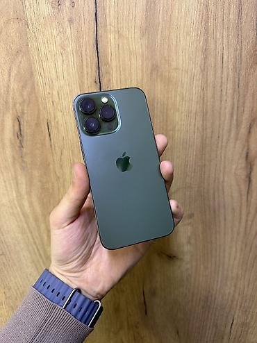 osh iphone: IPhone 13 Pro, Б/у, 256 ГБ, Зеленый, 73 % — 8