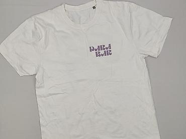 bialy tshirt: Koszulka dla mężczyzn, rozmiar L — 1