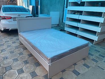 Двуспальные кровати: Двуспальная кровать, Новый, С матрасом, длина - 200 см — 7