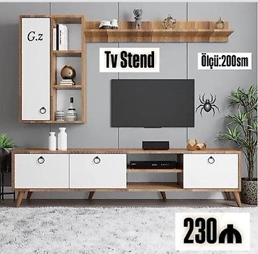 Ev üçün mebel: TV altlığı ve tumba — 1