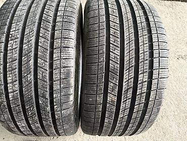 mishlen: Шины 295 / 35 / R 21, Лето, Б/у, Пара, Внедорожные (АТ/МТ), Michelin — 1