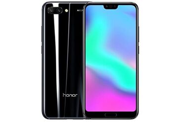мониторы aoc: Honor 10 Lite, Колдонулган, 64 ГБ, түсү - Кара, 2 SIM