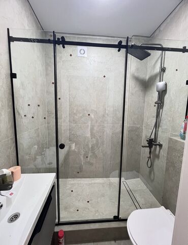 Душевые перегородки и ограждения: Современная душевая перегородка под заказ 🛁 💎 Закалённое безопасное — 11