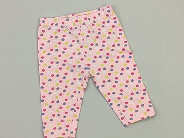 spodnie dla dziewczynki dzwony: 3/4 Children's pants 1.5-2 years, Cotton, condition - Good