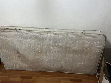 bed sheets: Спальный матрас, Б/у, Односпальный, Корея, Пружинный, Жаккард, Матрасы средней жесткости, Самовывоз — 3