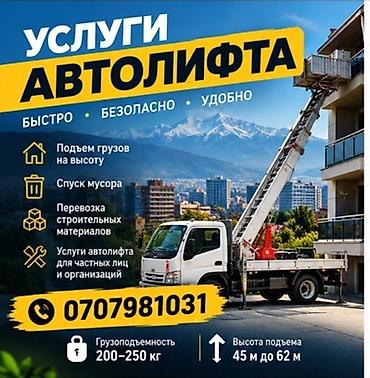 гидро борт: Автовышка/лифтовая платформа на базе Hyundai для монтажных и высотных — 1