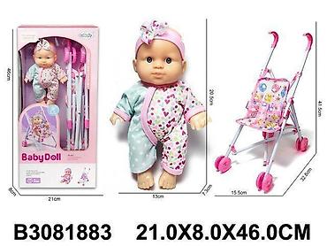 chloe torbe cena: Lutka 544903-K sa kolicima – igračka za devojčice uzrasta 3+ Opis: - — 1