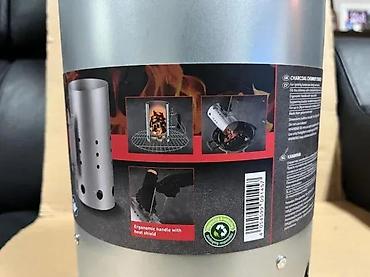 sadnice maline: Dimnjak za brikete/ugalj – Charcoal Chimney Starter (GRILL MEISTER) — 6