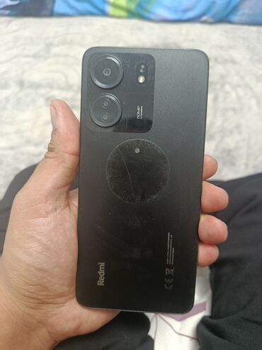 мышка для макбука: Redmi, Redmi 13C, цвет - Черный, 2 SIM
