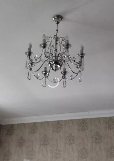 Lent lampalar: Çılçıraq, 8 lampa, Metal