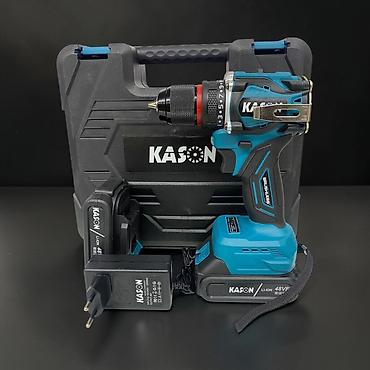 Аккумуляторная дрель‑шуруповёрт KASON 48VF в кейсе Комплектация: -