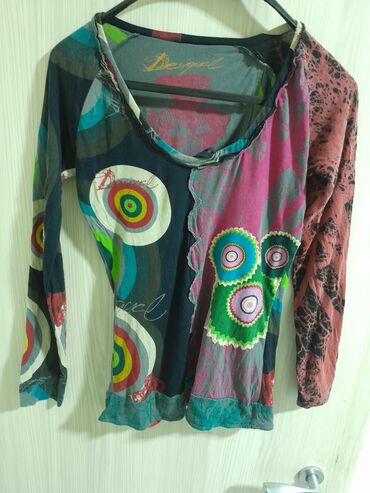 fashion and friends desigual torbe: Desigual, M (EU 38), Cotton, Geometrical, color - Multicolored