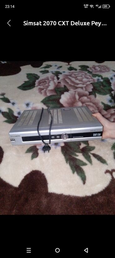 fastnet internet azerbaijan: Simsat 2070 CXT Deluxe peyk qəbuledicisi - Model: Simsat 2070 CXT