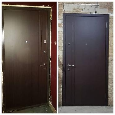 Двери для домов и квартир: Стальные входные двери - Полотно из металла с наружной антивандальной — 9