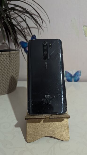 с дефектом: Redmi, Redmi Note 8 Pro, Колдонулган, 64 ГБ, түсү - Көк