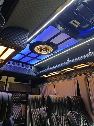 Пассажирский бус на заказ: Пассажирские перевозки на микроавтобусе Mercedes-Benz Sprinter - — 3