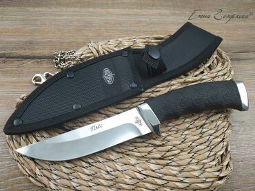 армейские ножи: Нож Плес от Витязь сталь 95х18, рукоять эластрон для охоты и рыбалки