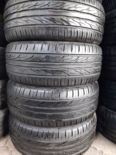 Шины: Шины 225 / 55 / R 16, Лето, Б/у, Комплект, Корея, Kumho