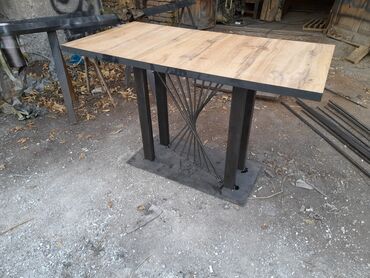 Мебель на заказ: ЛОФТ стилиндеки стол стул.диван, кроват, качели жана башка мебелдерине — 24