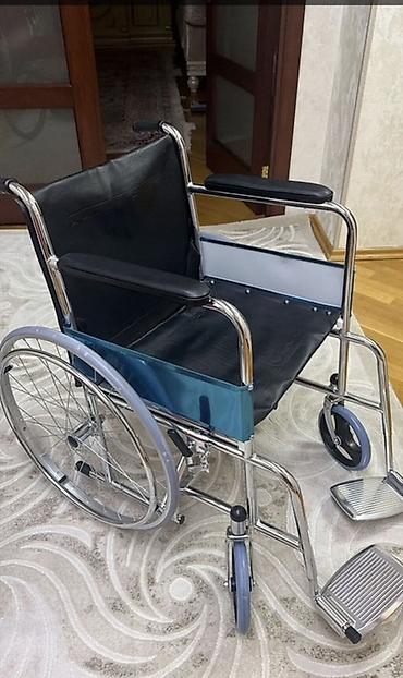 servis arabasi: Əlil arabası – yüngül çərçivəli, rahat oturacaq və bel dayağı ilə — 2