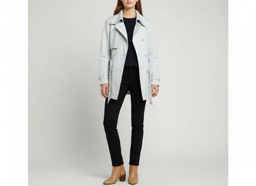 kurtki damskie zimowe zara: Vero Moda, Trencz damski, rozmiar L