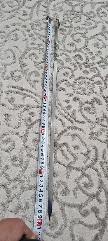 Шампуры: Продаю новые шампуры для шашлыка, палочки для шашлыка, 10шт - 50 см — 6