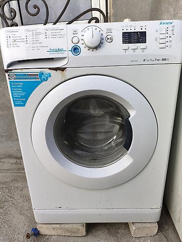 Paltaryuyan maşın Indesit, 7 kq, İşlənmiş, Avtomat, Qurutmasız, Kredit yoxdur, Ünvandan götürmə