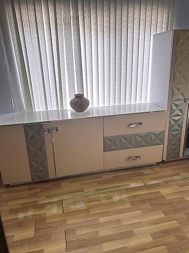abedni dest: Qonaq otağı üçün modul mebel dəsti - TV stendi və arxa panel: Geniş — 2